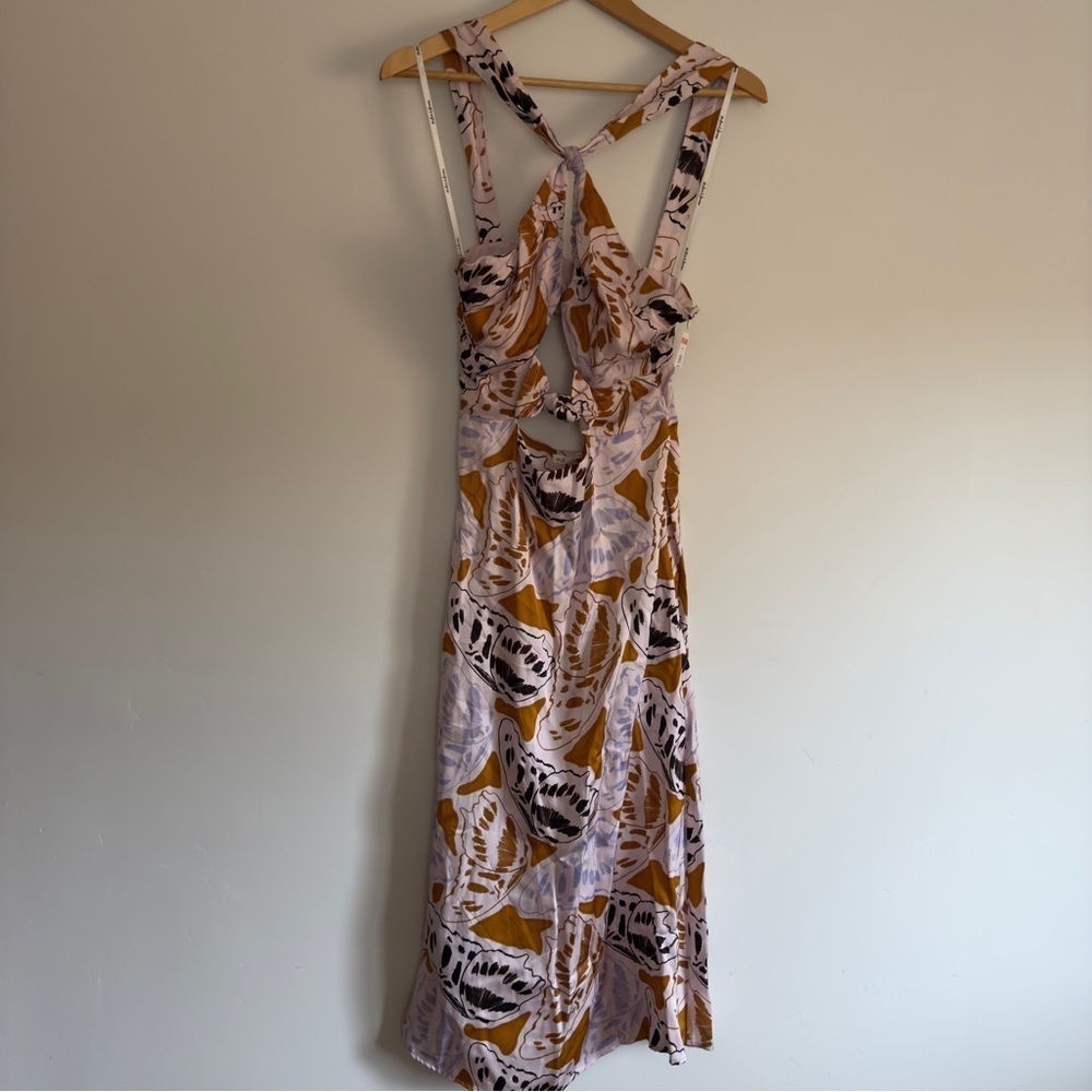For Love & Lemons Esmerrelda midi dress. NWT Size: M - Picture 5 of 7